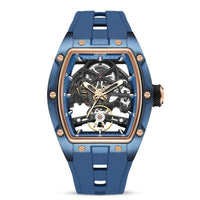 Blue / Rose Gold