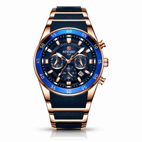 Rose Gold / Blue