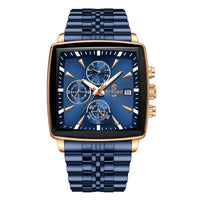 Rose Gold / Blue