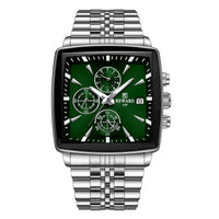 Silver / Green